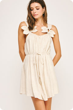 Linen Mini Dress