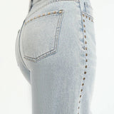Daze - Studded Wide Leg - light denim, womens jean collection 