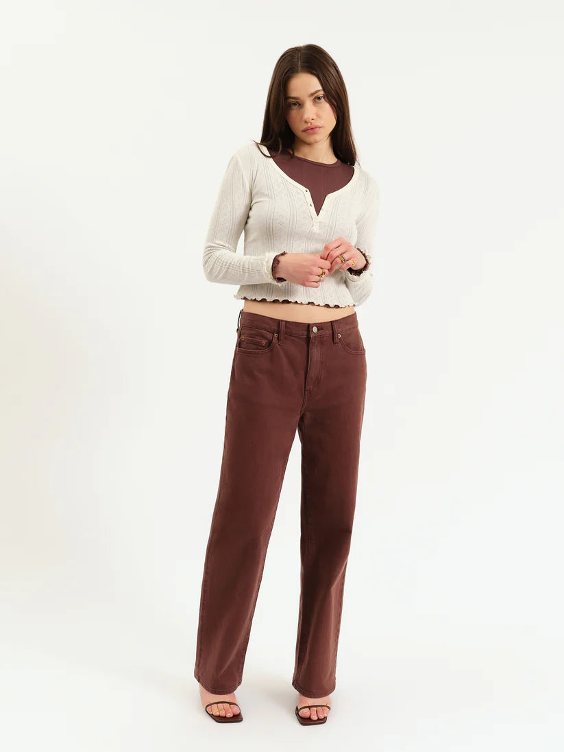 Daze - Slouch Jean - French toast, womens jeans collection