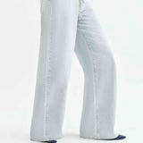 Daze - Madison Mid Rise Wide Leg - light denim, womens jean collection