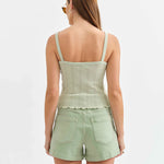 Blossom Tank Top - Pistachio, Women's Tops Collection
