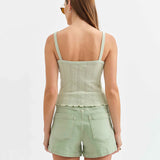 Blossom Tank Top - Pistachio, Women's Tops Collection