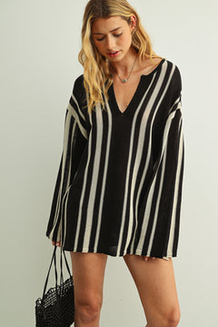 Stripe Tunic Top