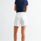 Just Black - Tie Waist Longer Short