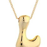 Chunky Bubble L Necklace
