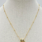 Chunky Bubble P Necklace