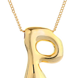 Chunky Bubble P Necklace