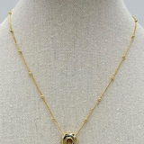 Big Initial R Necklace