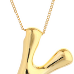Big Initial V Necklace
