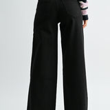 Just Black - Clean Hem Wide Leg