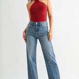 Just Black - High Rise Vintage Straight
