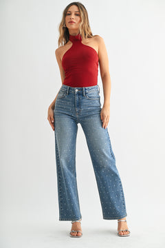 Just Black - High Rise Vintage Straight