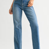 Just Black - Waistband Detail Wide Leg