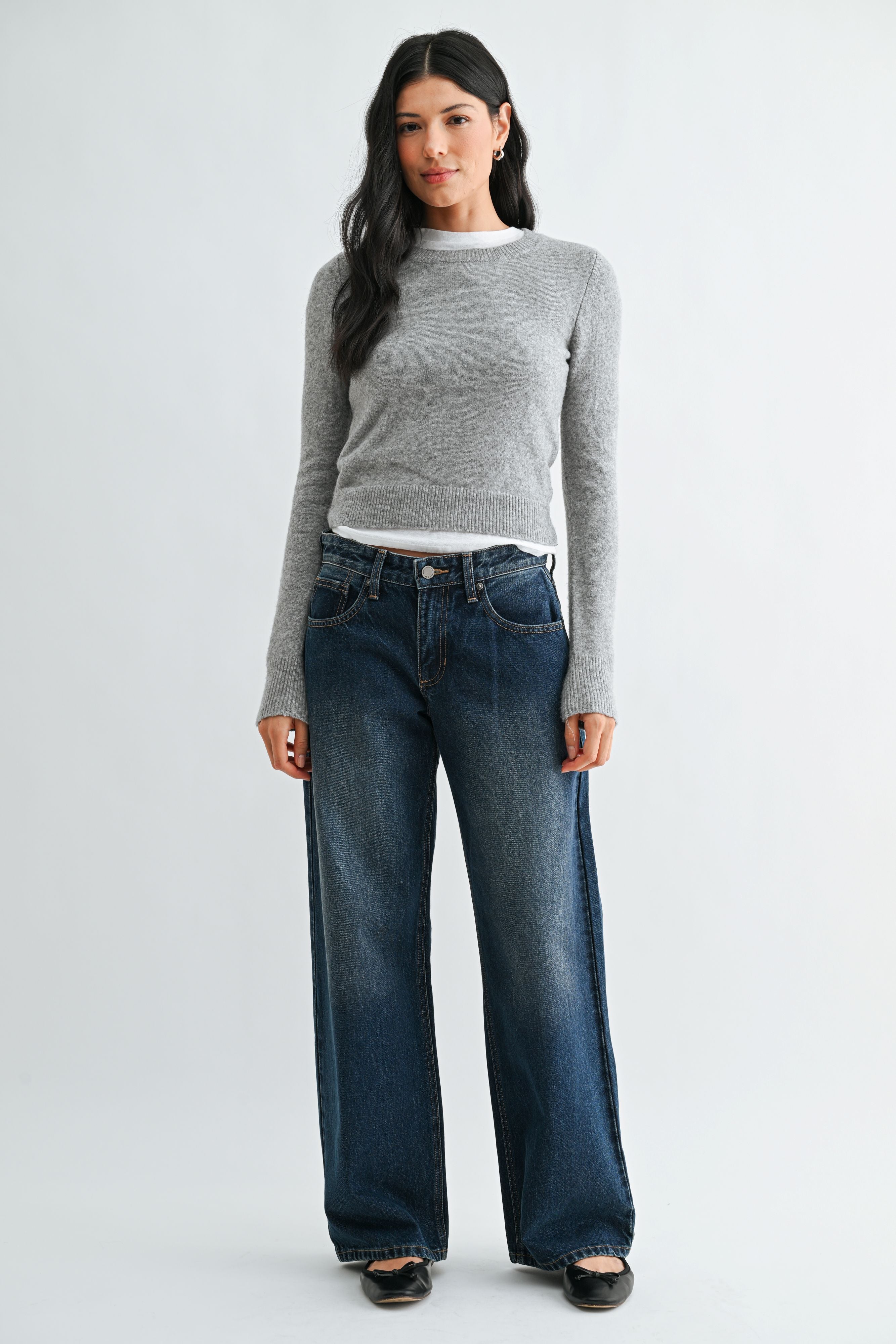 Just Black - Baggy Wide Leg