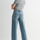 Just Black - Baggy Wide Leg - Medium Denim, Women's Jeans Collection