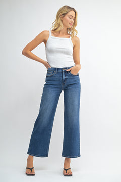 Just Black - Relaxed Vintage Straight - dark denim, womens jean collection