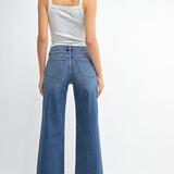 Just Black - Relaxed Vintage Straight - dark denim, womens jean collection