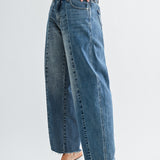 Just Black - Two Tone Barrel Jean