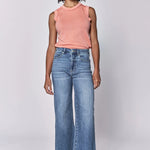 Dear John - High Rise Wide Leg - medium denim, womens jean collection
