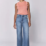 Dear John - High Rise Wide Leg - medium denim, womens jean collection