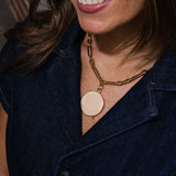 Large Disc Necklace