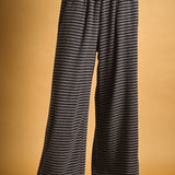 Stripe Pattern Towel Fabric Pant