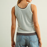 Sleeveless Racer Back Top