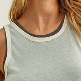 Sleeveless Racer Back Top