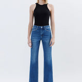 Flying Monkey - High Rise Straight - denim blue, womens jeans collection