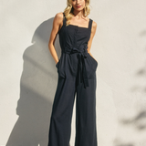 Tie Front Jumpsuit