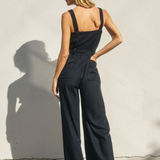 Tie Front Jumpsuit