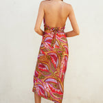 Leaf Print Midi Skirt - Fiesta, Women's Skirts Collection