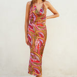 Leaf Print Midi Skirt - Fiesta, Women's Skirts Collection