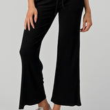 Rib Pants With Pockets
