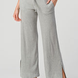 Rib Pants With Pockets