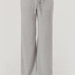 Brushed Fleece Drawstring Pant - grey, womens sweatpants/matching set collection