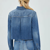 Crop Denim Shirt