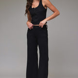 Hidden - Comfort Flare Suede