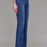 Hidden - Bootcut With Side Slit