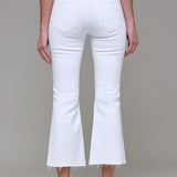 Hidden - Mid Rise Crop Flare