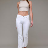 Hidden - Mid Rise Crop Flare