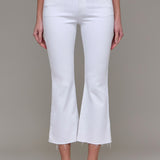 Hidden - Mid Rise Crop Flare