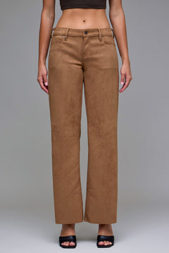 Hidden - Comfort Flare Suede