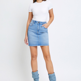 Denim Mini Skirt