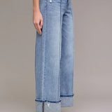 Hidden - Nori Mid Rise Extra Wide Leg