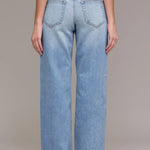 Hidden - Mid Rise Dad Jean - medium denim, women's jean collection 