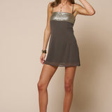Sequins Tube Mini Dress