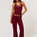 Groomet Halter Sweater Top - womens top/matching set collection