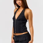 Halter Top - Black, Women's Tops Collection