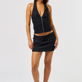 Halter Top - Black, Women's Tops Collection